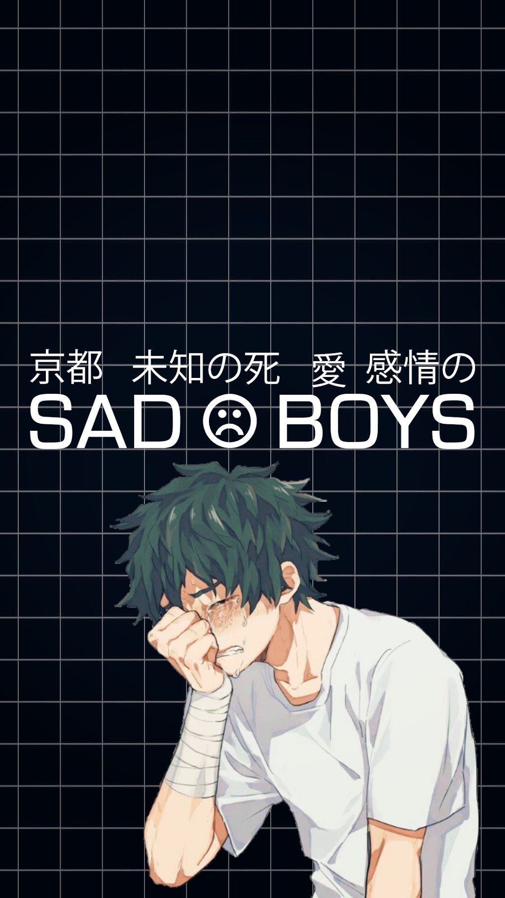 1030x1820 bnha #bokunoheroacademia #myheroacademia #sad #sadboy Wallpaper iPhone, Phone