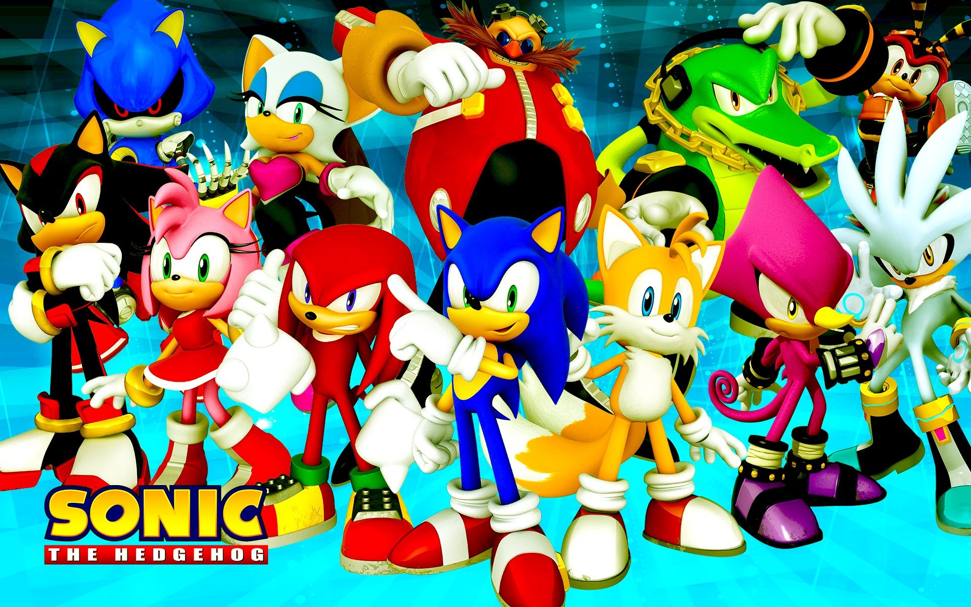 1920x1200 Sonic Characters Wallpaper, Desktop