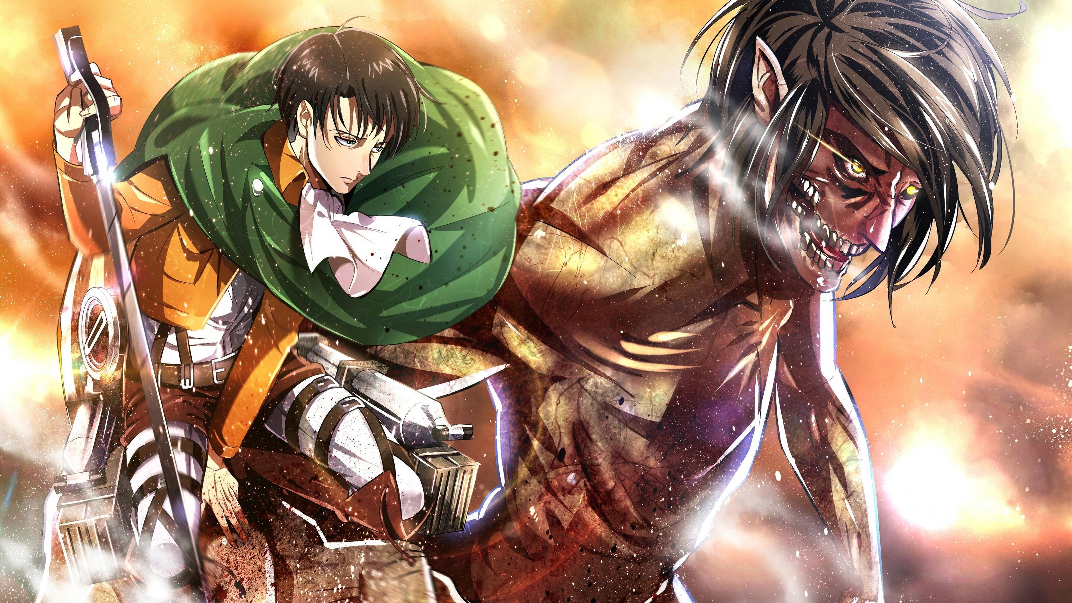 3460x1950 Attack On Titan 4k Wallpaper Free Attack On Titan 4k Background, Desktop