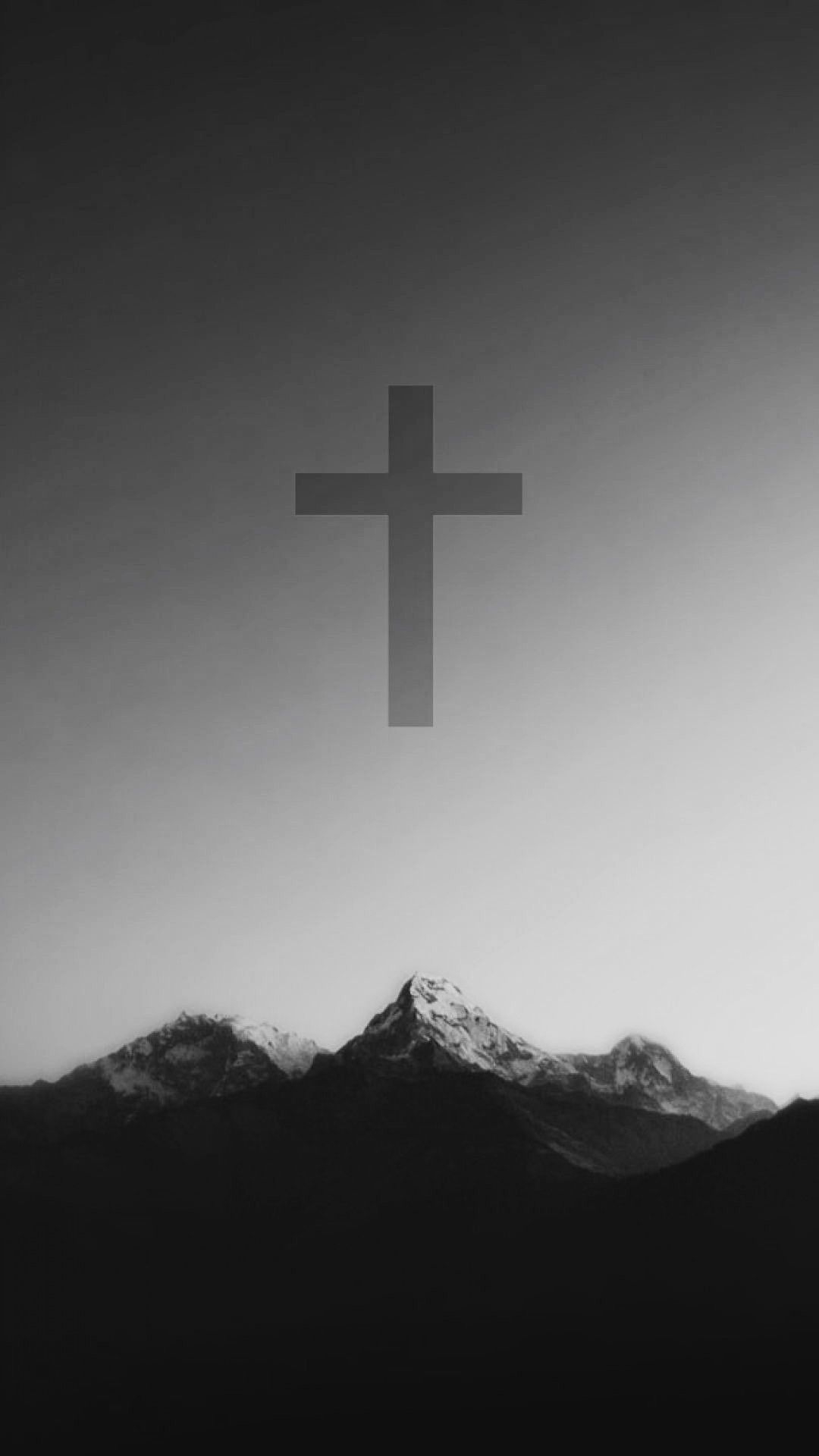 1080x1920 Cross Wallpaper and White, Phone