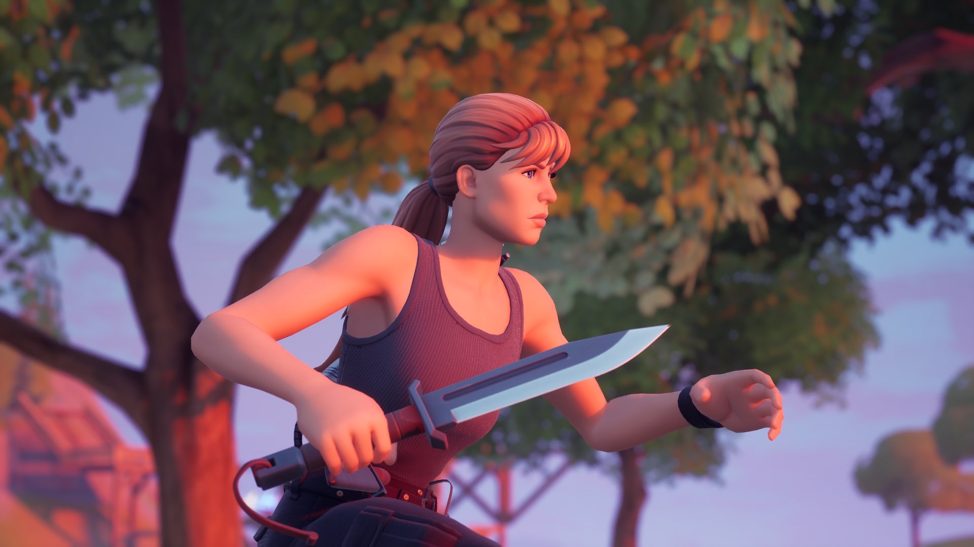 1920x1080 Sarah Connor Fortnite wallpaper, Desktop