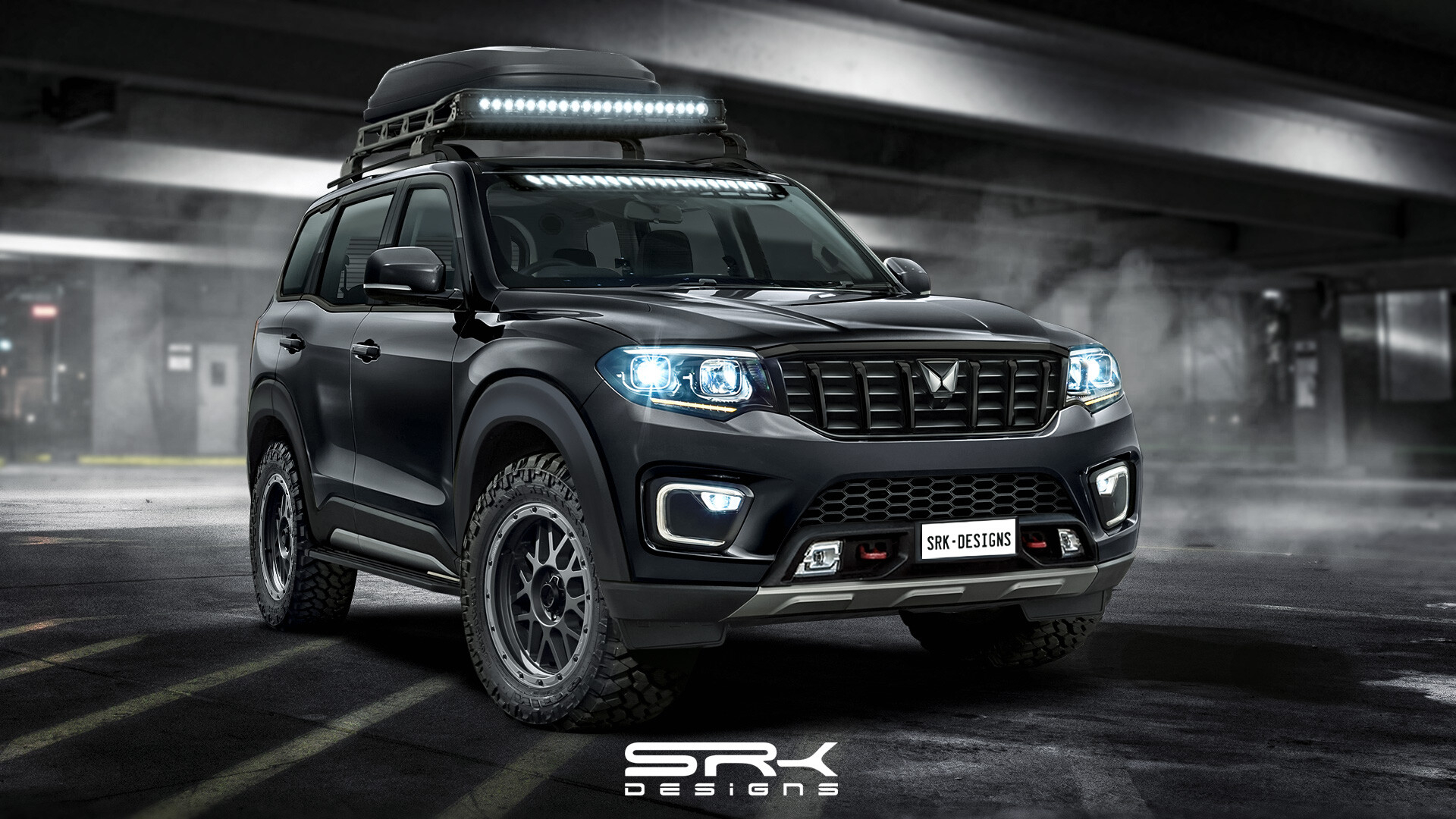 1920x1080 2022 Mahindra Scorpio N Black Edition, Desktop