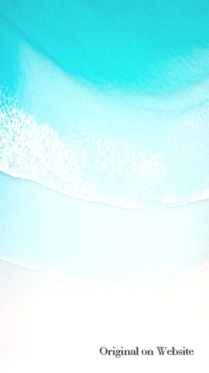 720x1280 iPhone Wallpaper 4k Nature- Ios Turquoise, Sand, Plain, Phone