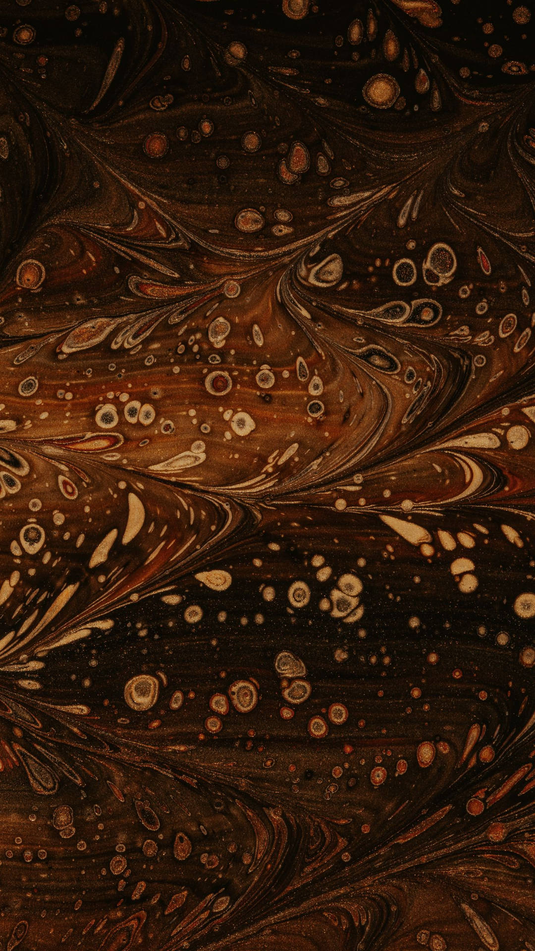 1080x1920 Download Liquid Pattern Brown iPhone Wallpaper, Phone