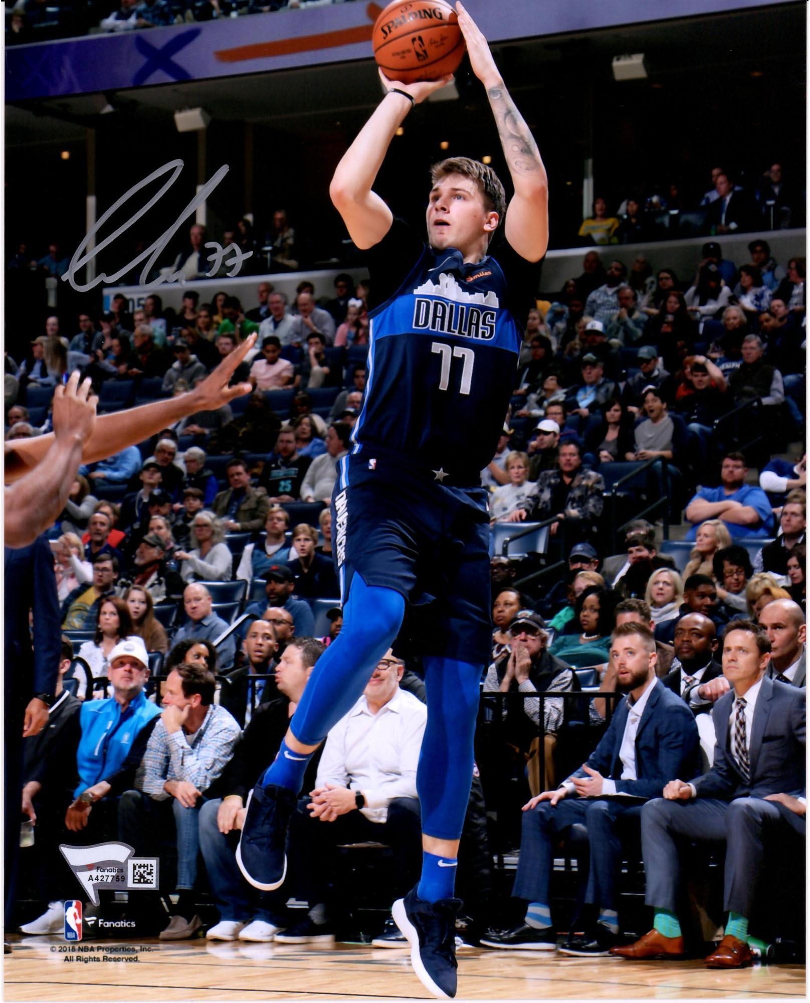 1620x2000 Details about Luka Doncic Dallas Mavericks Autographed 8 x 10 Fade Away Photograph, Phone