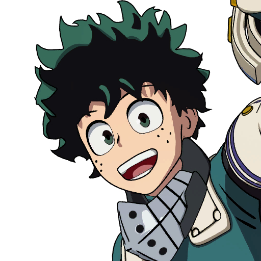 520x520 Izuku Midoriya Fortnite wallpaper, Phone