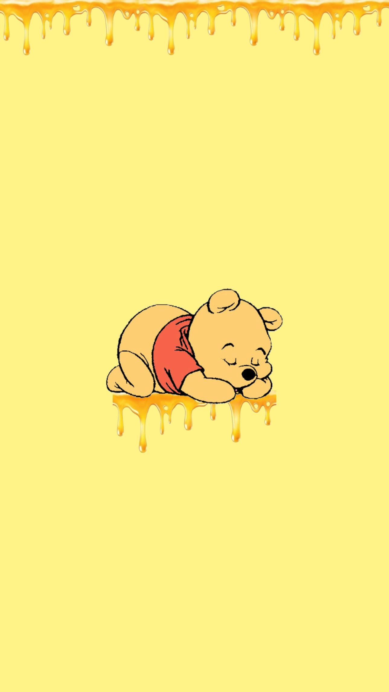 1290x2290 Winnie the Pooh Wallpaper, Phone