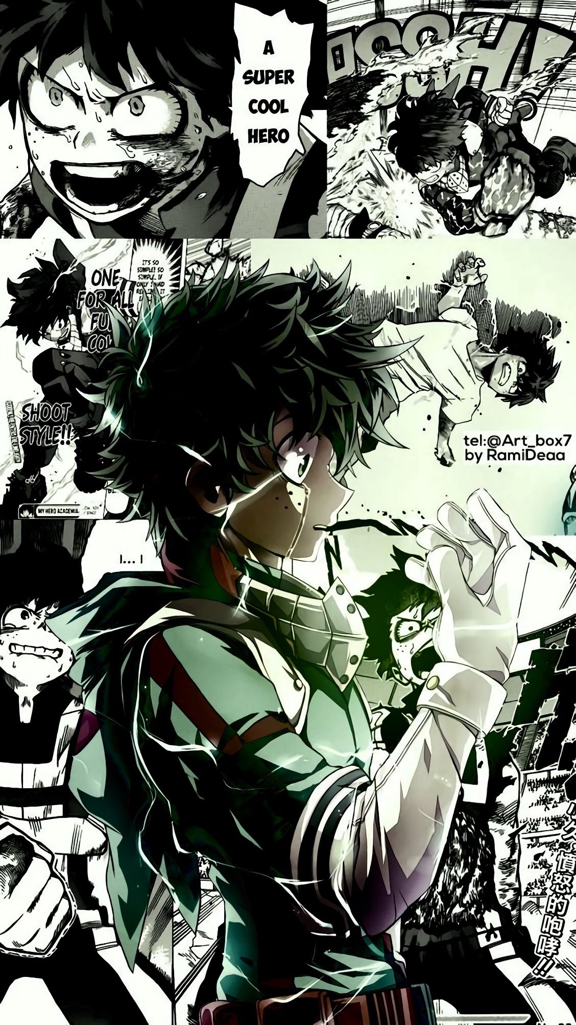 1130x2010 Deku Wallpaper, Phone