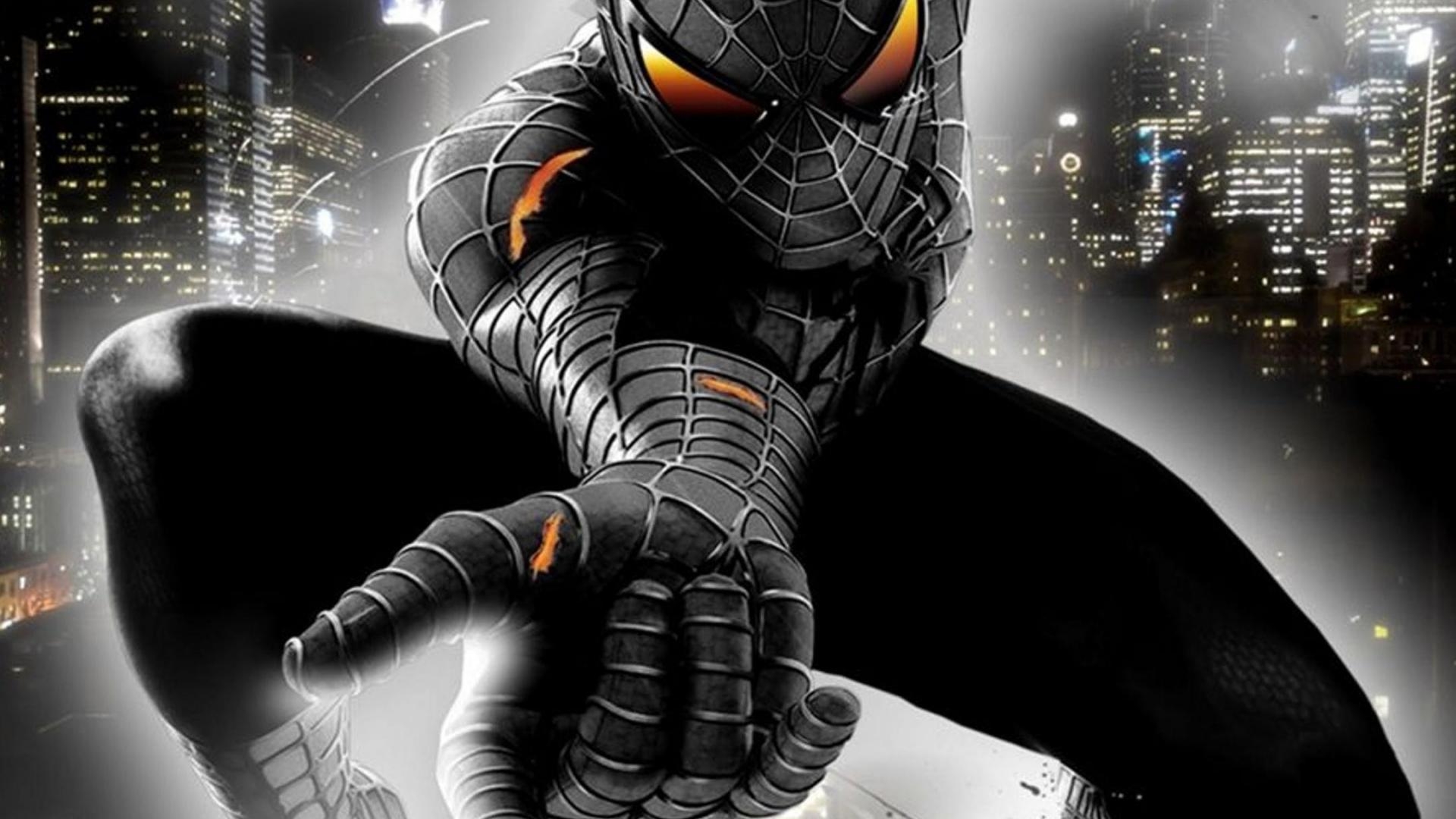 1920x1080 Imgur Spider Man Thought Black Galaxy Wallpaper, Desktop