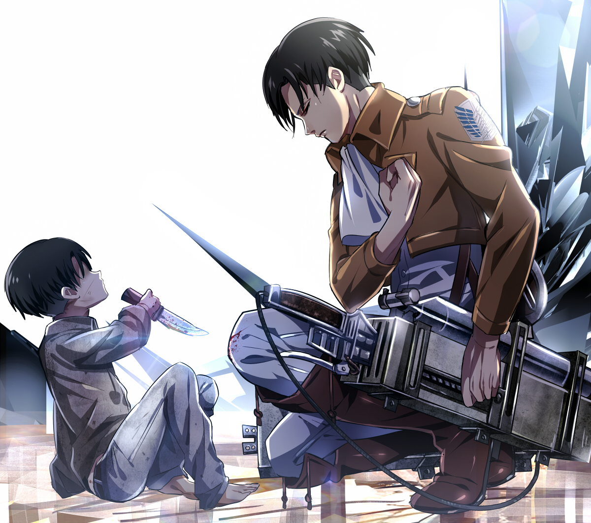 1200x1070 Levi Ackerman on Titan Anime Image Board, Desktop