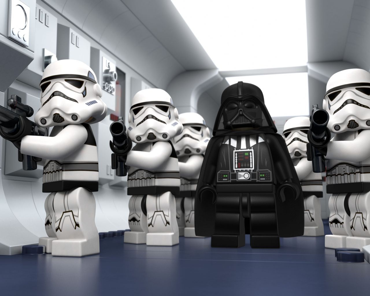 1280x1030 Desktop Wallpaper Lego Star Wars: Droid Tales, Tv Show, Darth Vader, Stormtrooper, HD Image, Picture, Background, 81bd67, Desktop