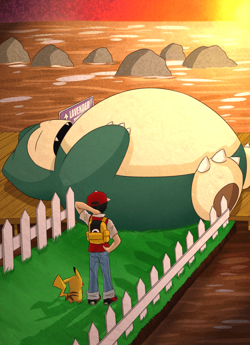 800x1110 A Sleeping Snorlax Blocks The Path Wallpaper Free Gamers, Phone