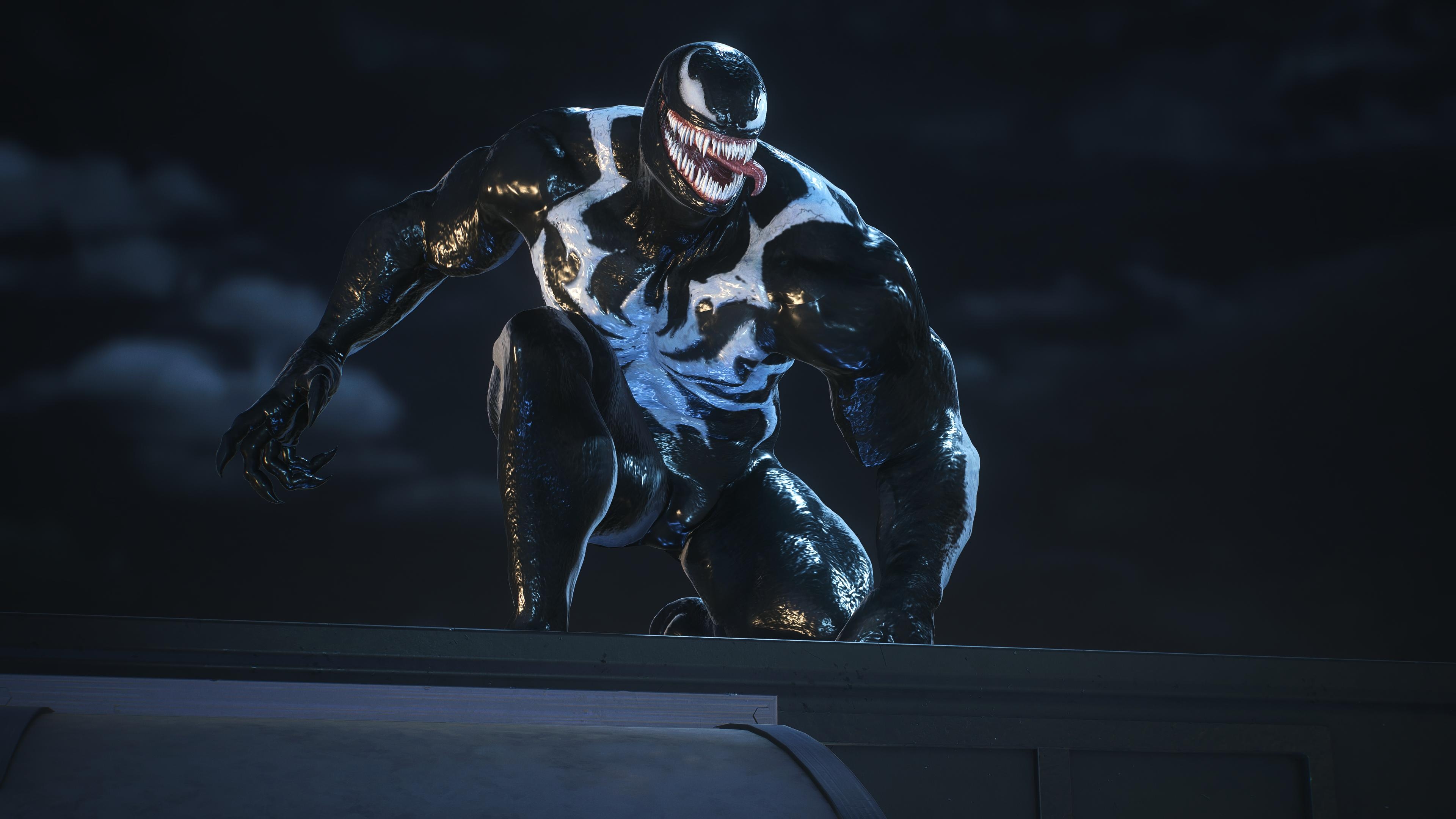 3840x2160 Venom Symbiote 4K Wallpaper: Embrace, Desktop