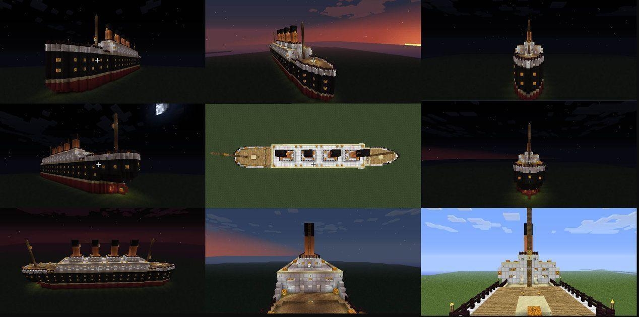 1270x630 RMS Titanic Minecraft, Dual Screen