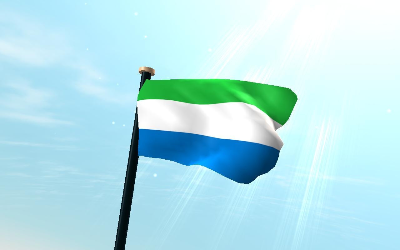 1280x800 Sierra Leone Flag 3D Free for Android, Desktop