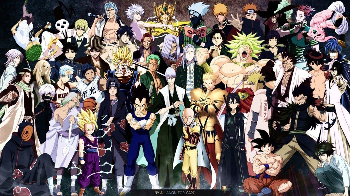 1200x670 Anime Collage Wallpaper Free Anime Collage Background - Anime wallpaper, Anime wallpaper phone, Anime background wallpaper, Desktop