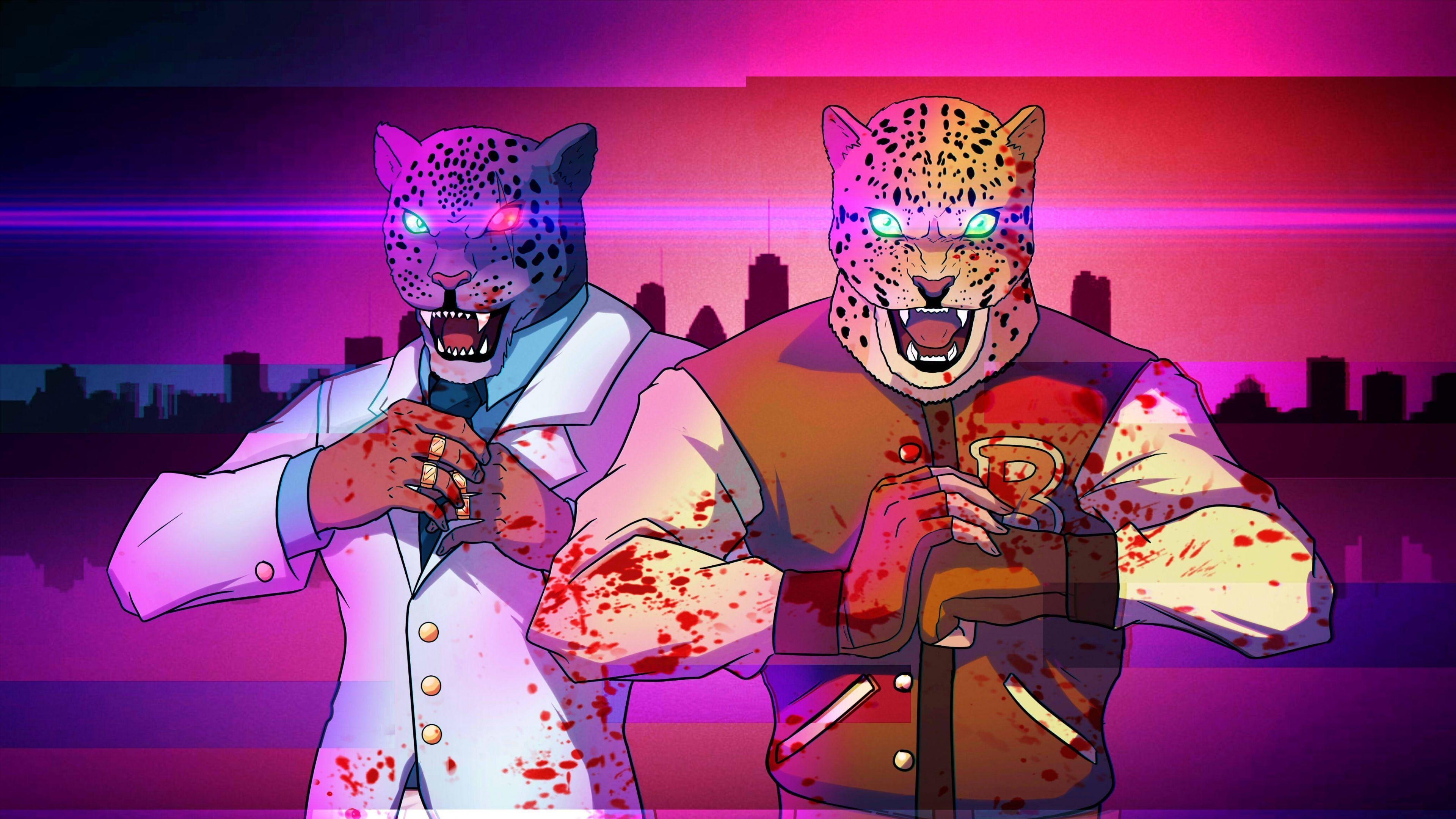 3840x2160 4K Ultra HD Hotline miami Wallpaper HD, Desktop Background, Desktop