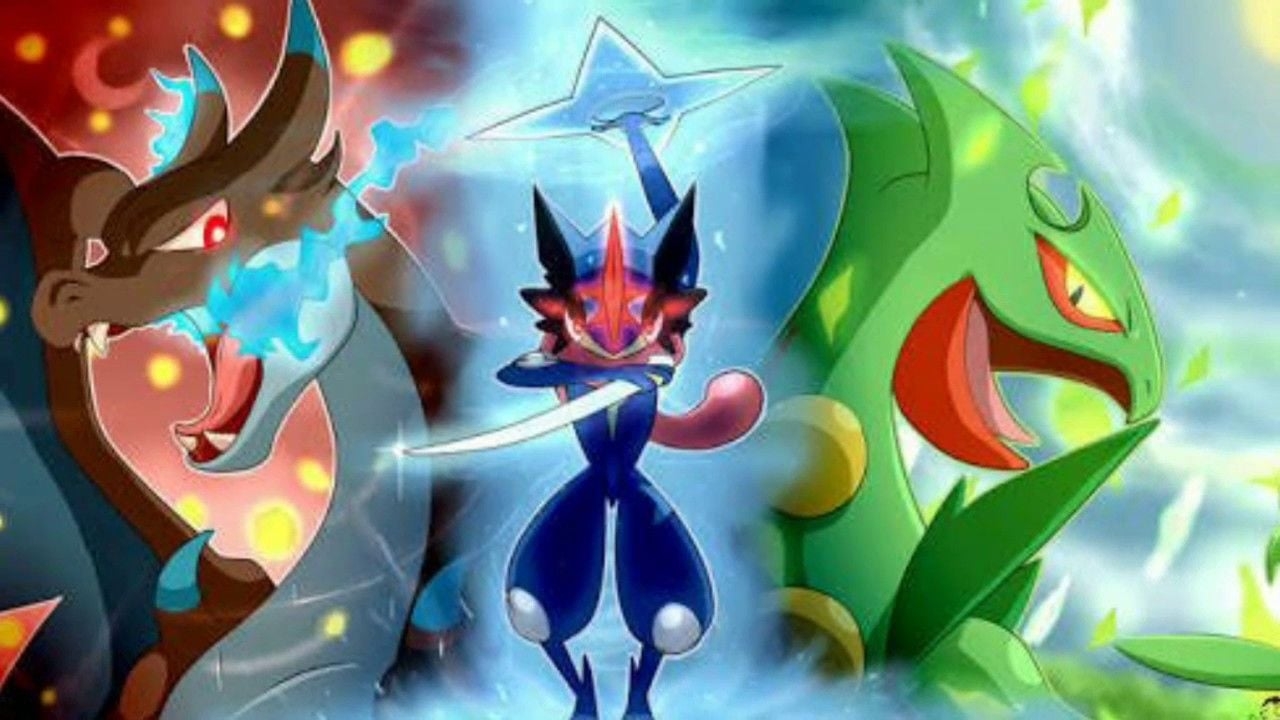 1280x720 Pokemon Background Ash Greninja HD Wallpaper, Desktop