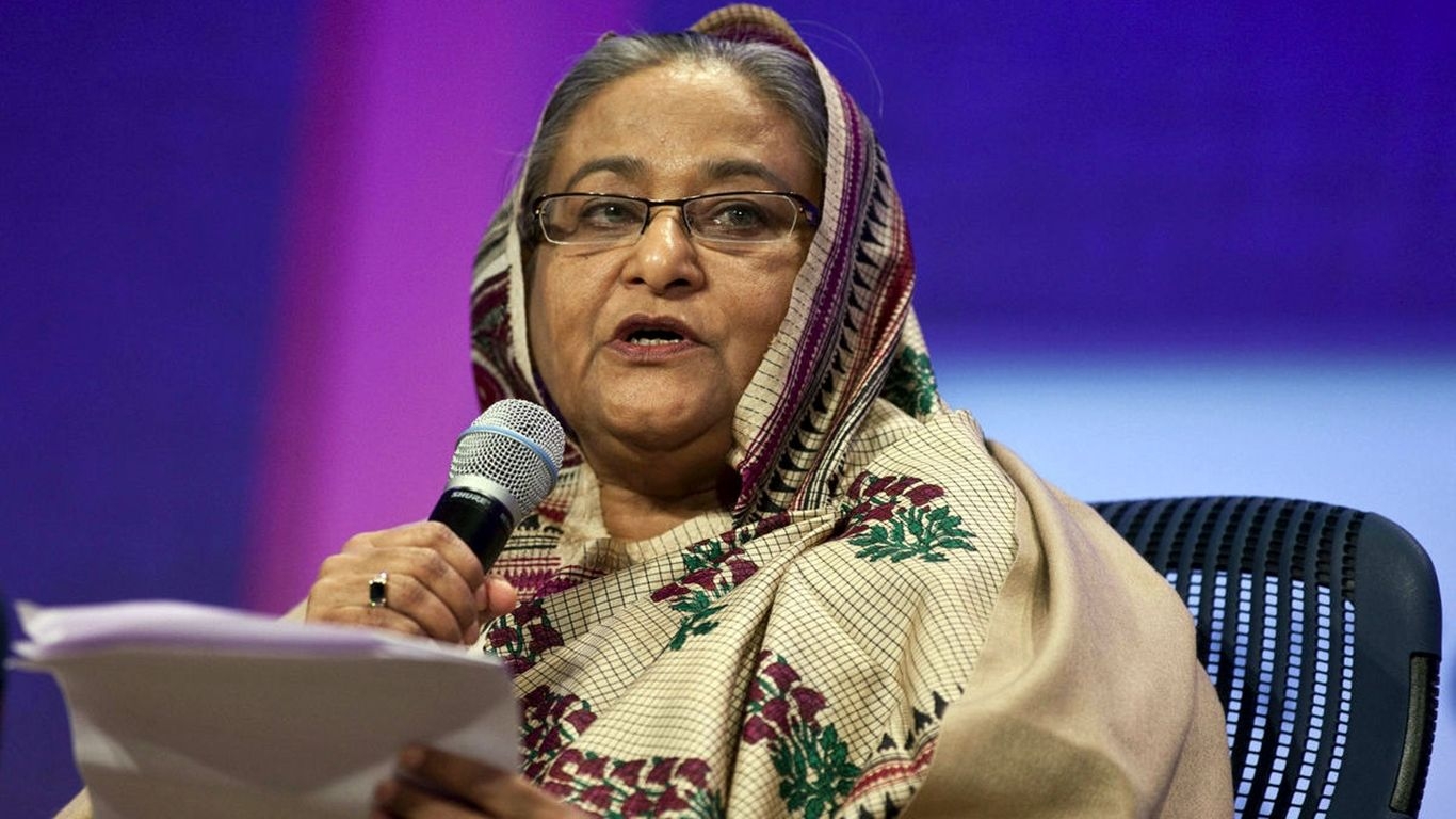 1370x770 Sheikh Hasina: Bangladesh Prime Minister HD Photo Wallpaper, Desktop