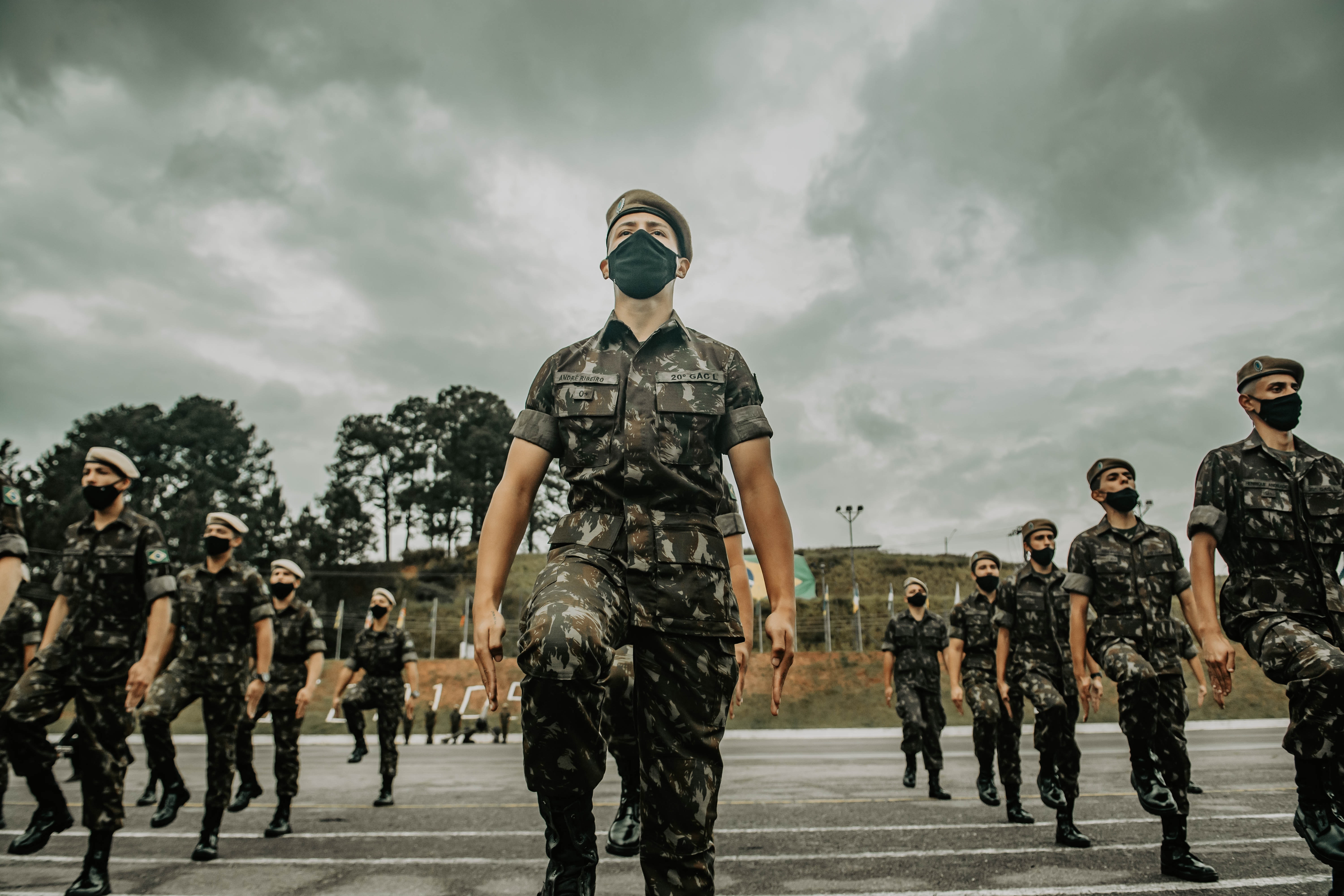 6000x4000 A Soldiers Doing Training Together · Free, Desktop