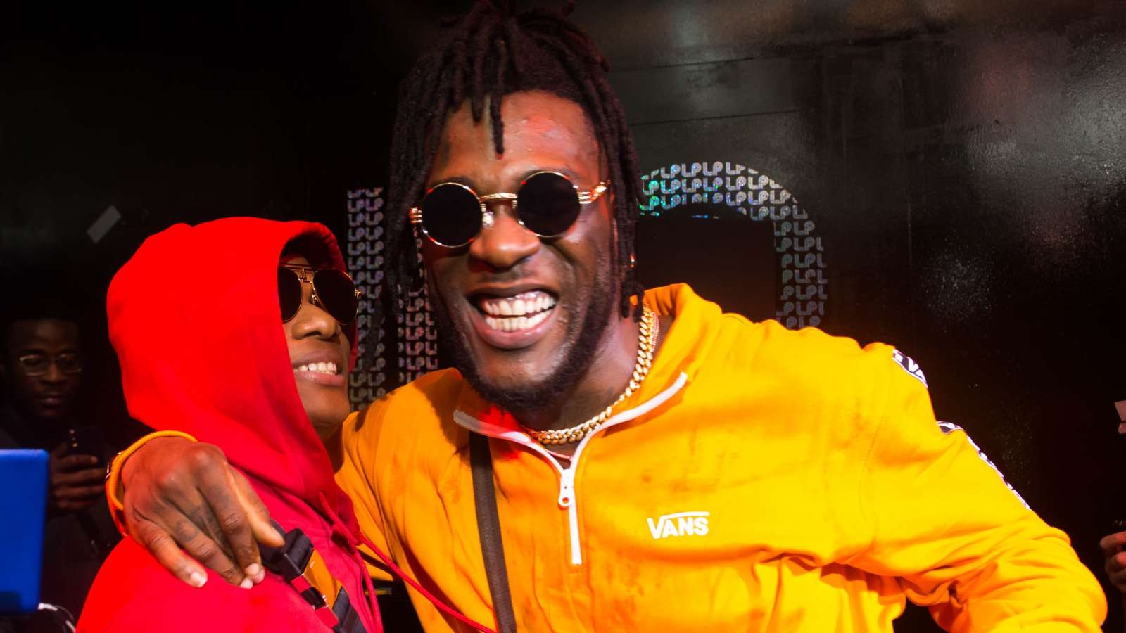 1600x900 Burna Boy & Wizkid Burst The Zanku Dance In Ghana, Desktop