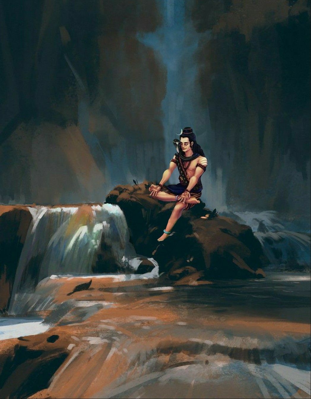 1050x1350 Lord shiva the eternal god, Phone