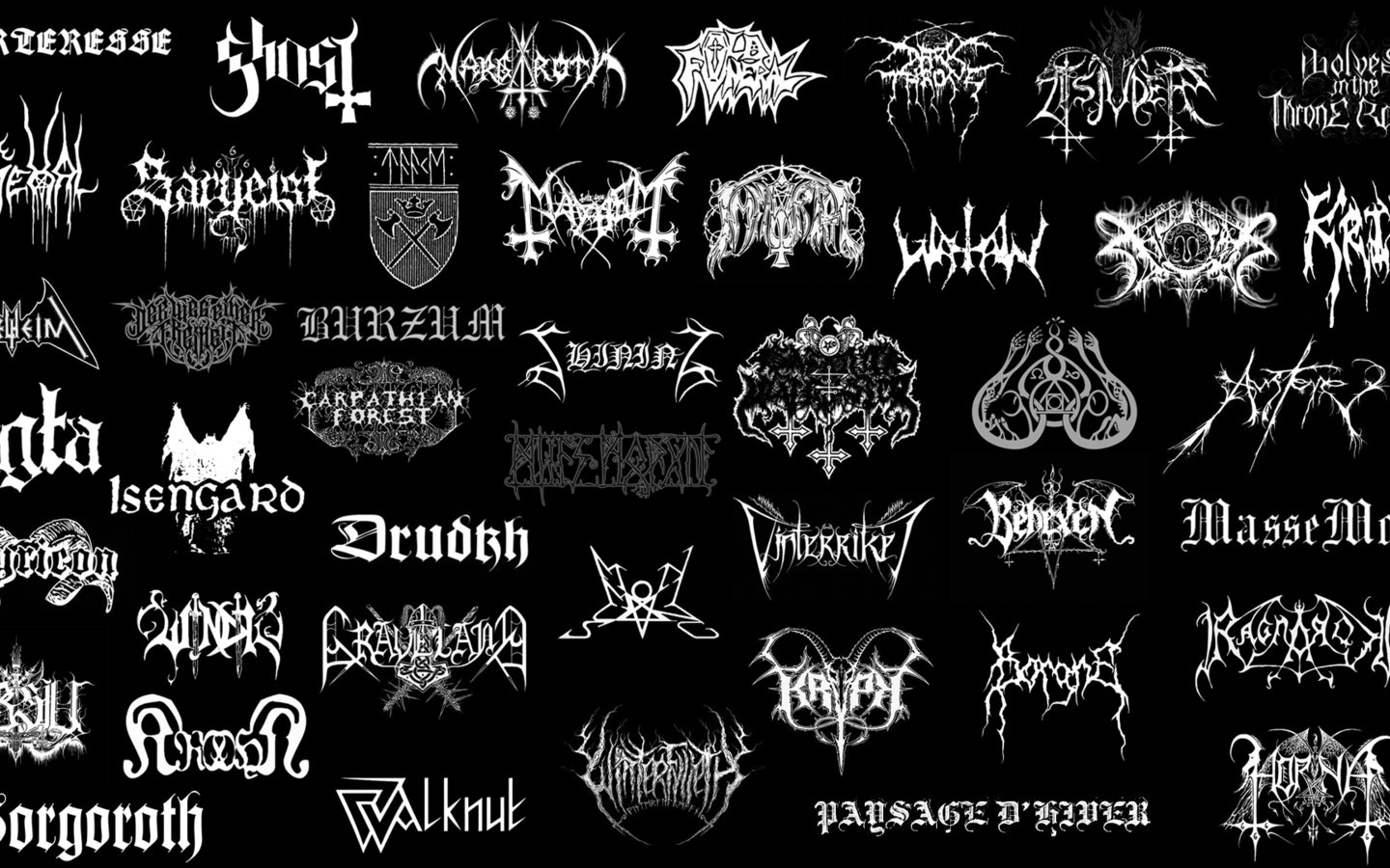 1440x900 Free download Black metal wallpaper by pggraphisme [1600x900] for your Desktop, Mobile & Tablet. Explore Metal Band Wallpaper. Heavy Metal Bands Wallpaper, Heavy Metal Wallpaper Desktop, Free Heavy Metal Wallpaper Downloads, Desktop