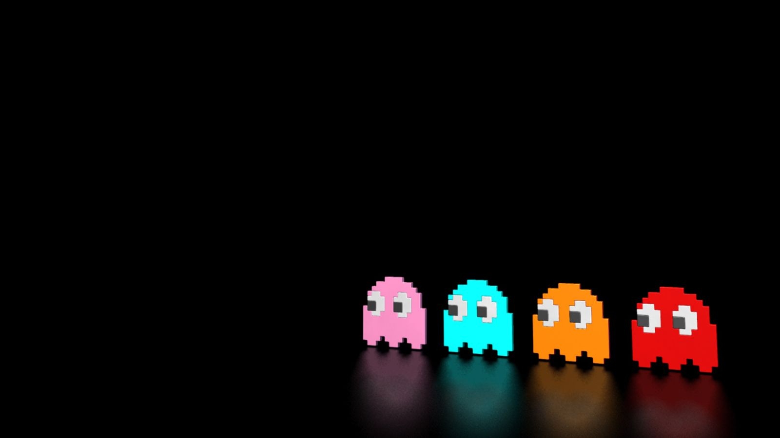 1600x900 Free download Fond dcran Pac Man Fantme gratuit fonds cran Pac Man, Desktop