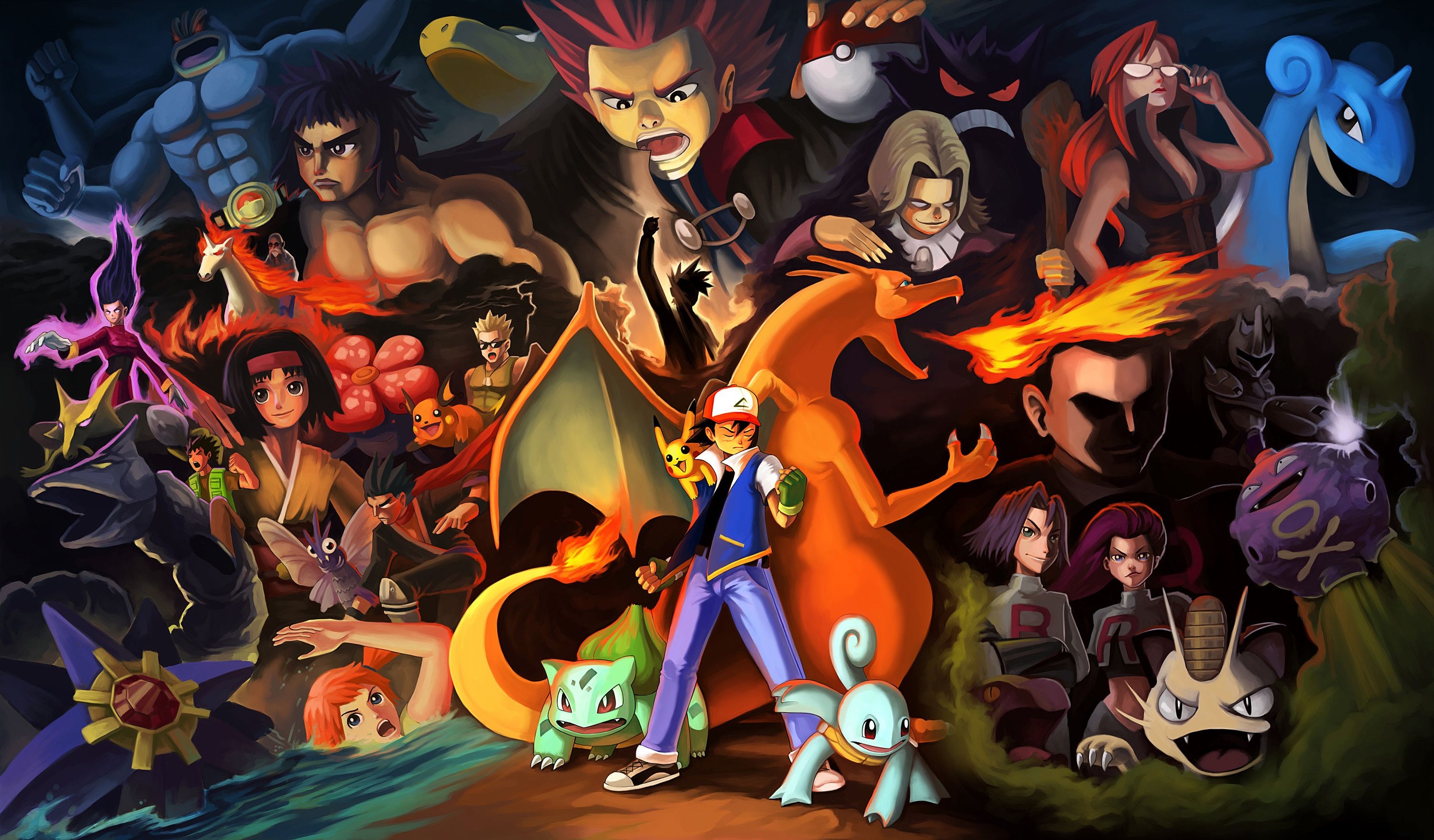 3000x1760 Pokemon Ash Wallpaper, Desktop