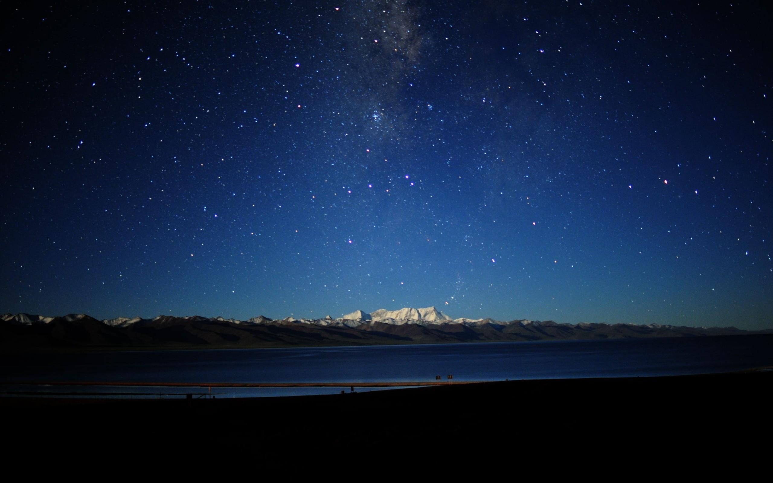 2560x1600 4K Night Sky Wallpaper, Desktop