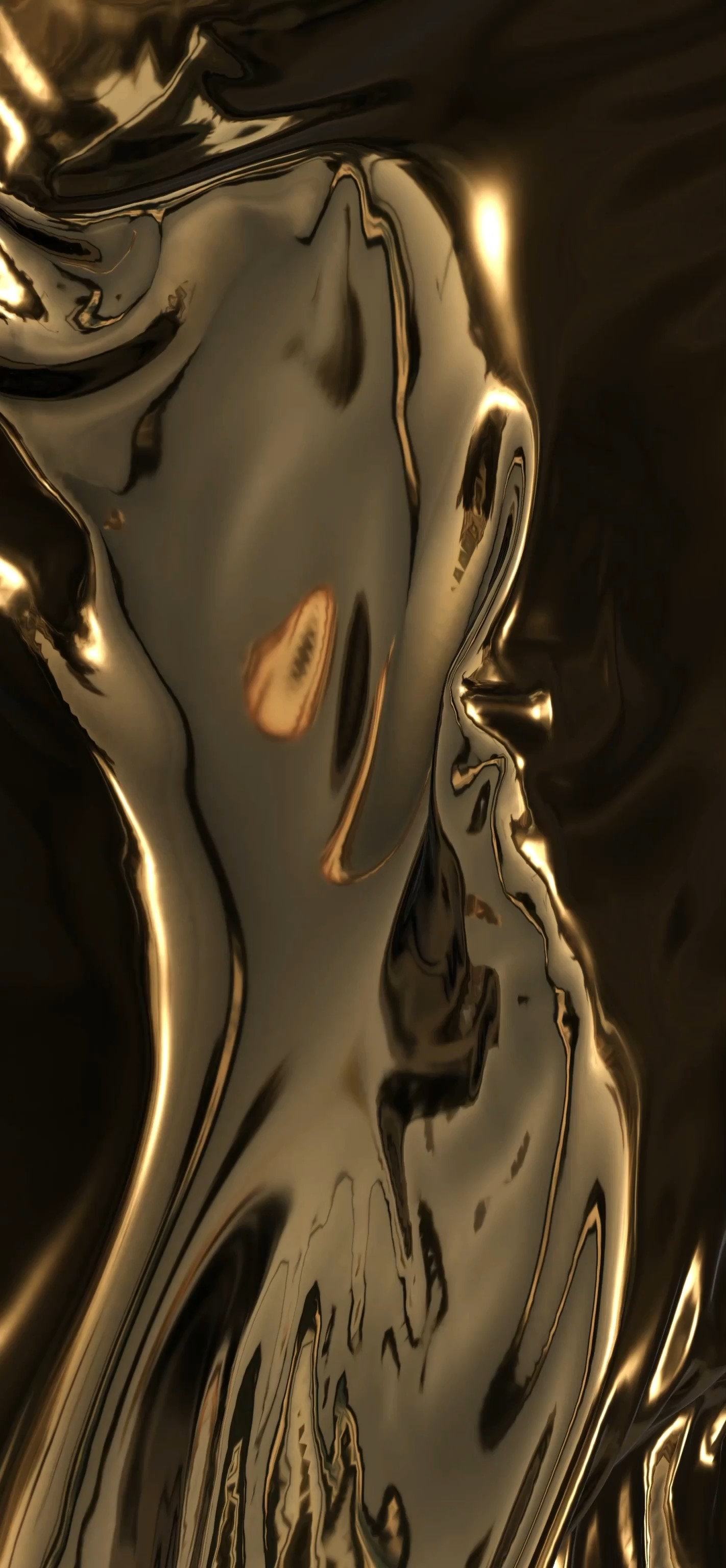 1430x3080 Liquid GOLD. LIVE Wallpaper, Phone