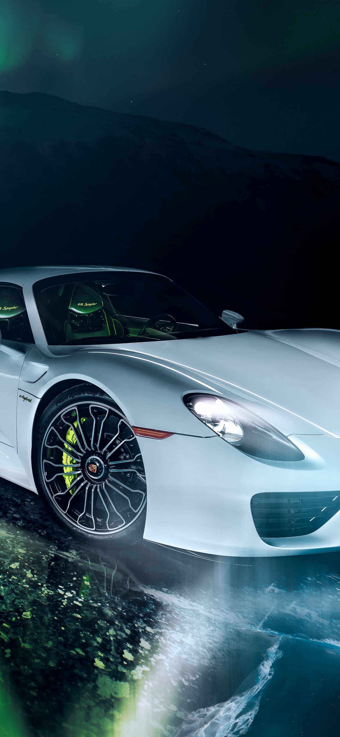 1170x2540 Porsche 918 Spyder Wallpaper 4K, Super Sports Cars, Hybrid cars, Phone