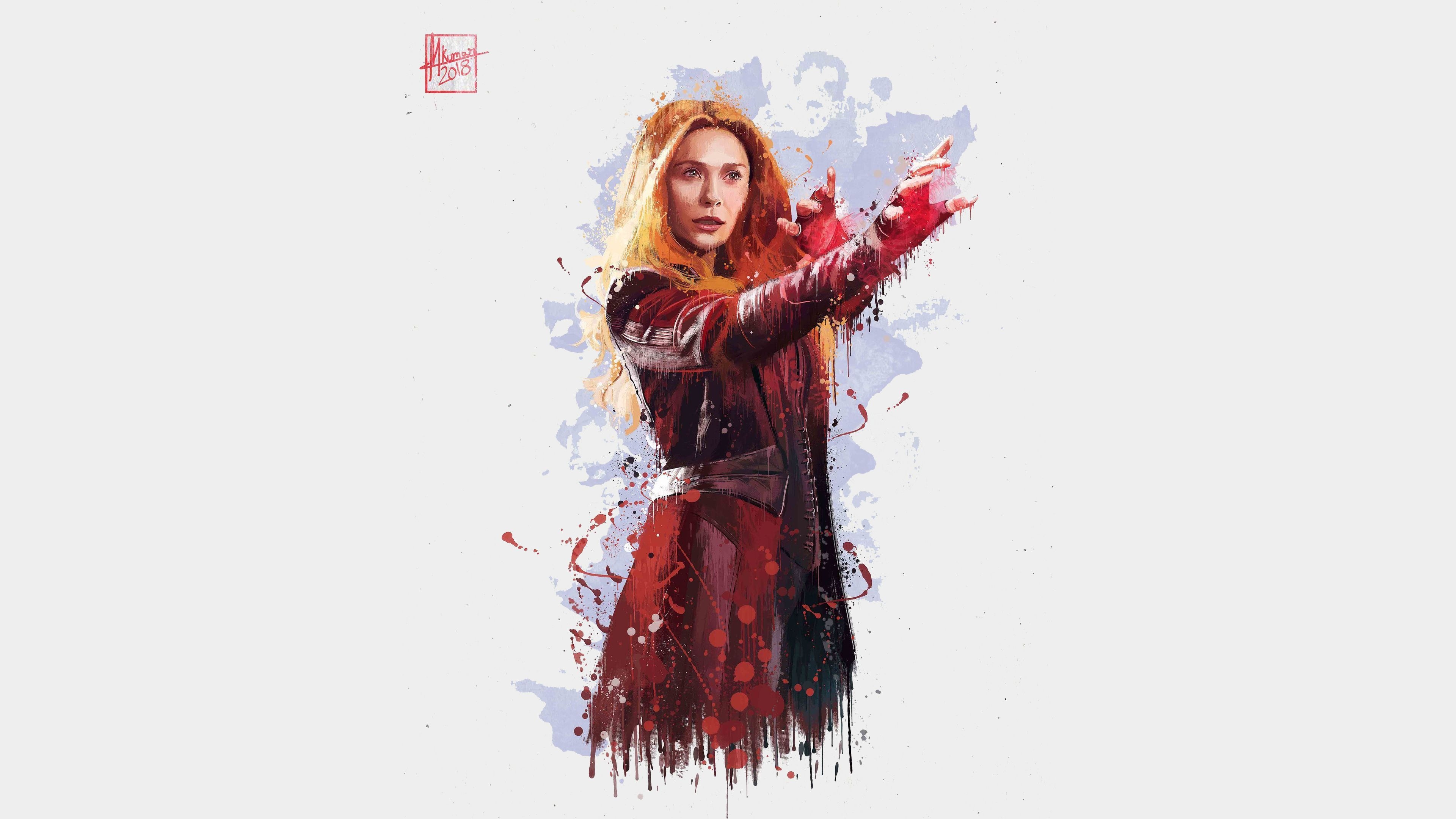 3840x2160 scarlet witch infinity war. Scarlet Witch In Avengers Infinity War 2018 4k Artwork, HD. Scarlet witch avengers, Witch wallpaper, Scarlet witch, Desktop