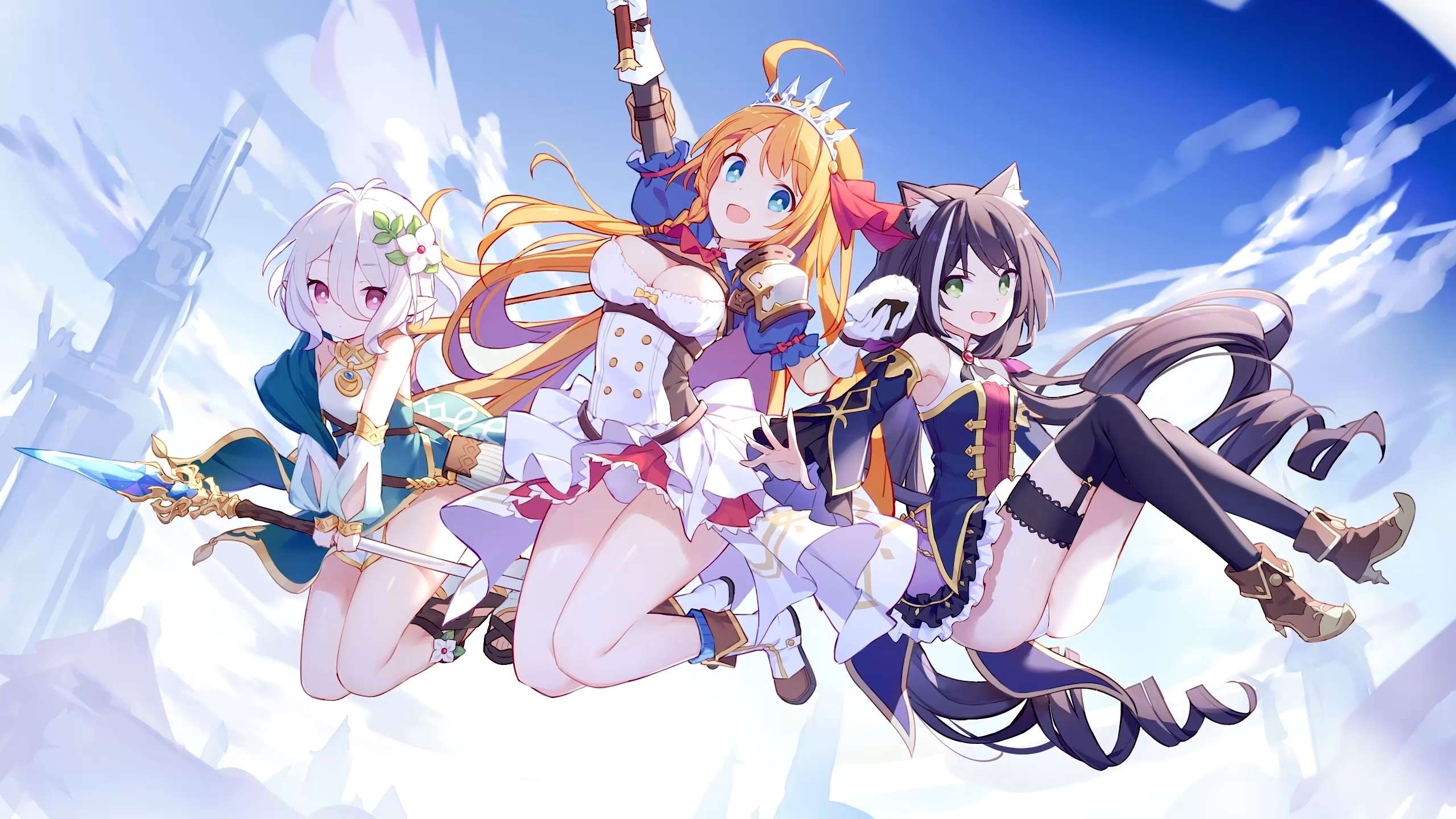 2560x1440 Princess Connect! Re:Dive Princess 2K 60FPS [Wallpaper Engine Anime], Desktop