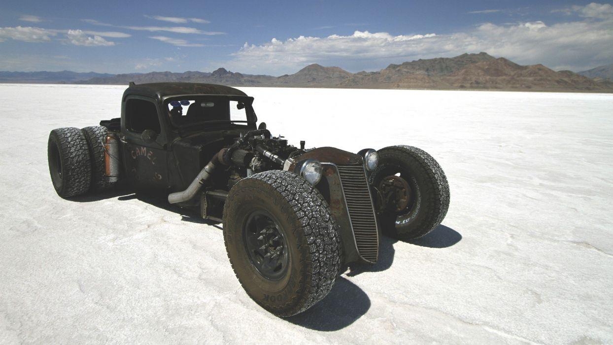 1250x700 Cars Hot Rod Rat Rod salt flats Bonneville wallpaperx1080, Desktop