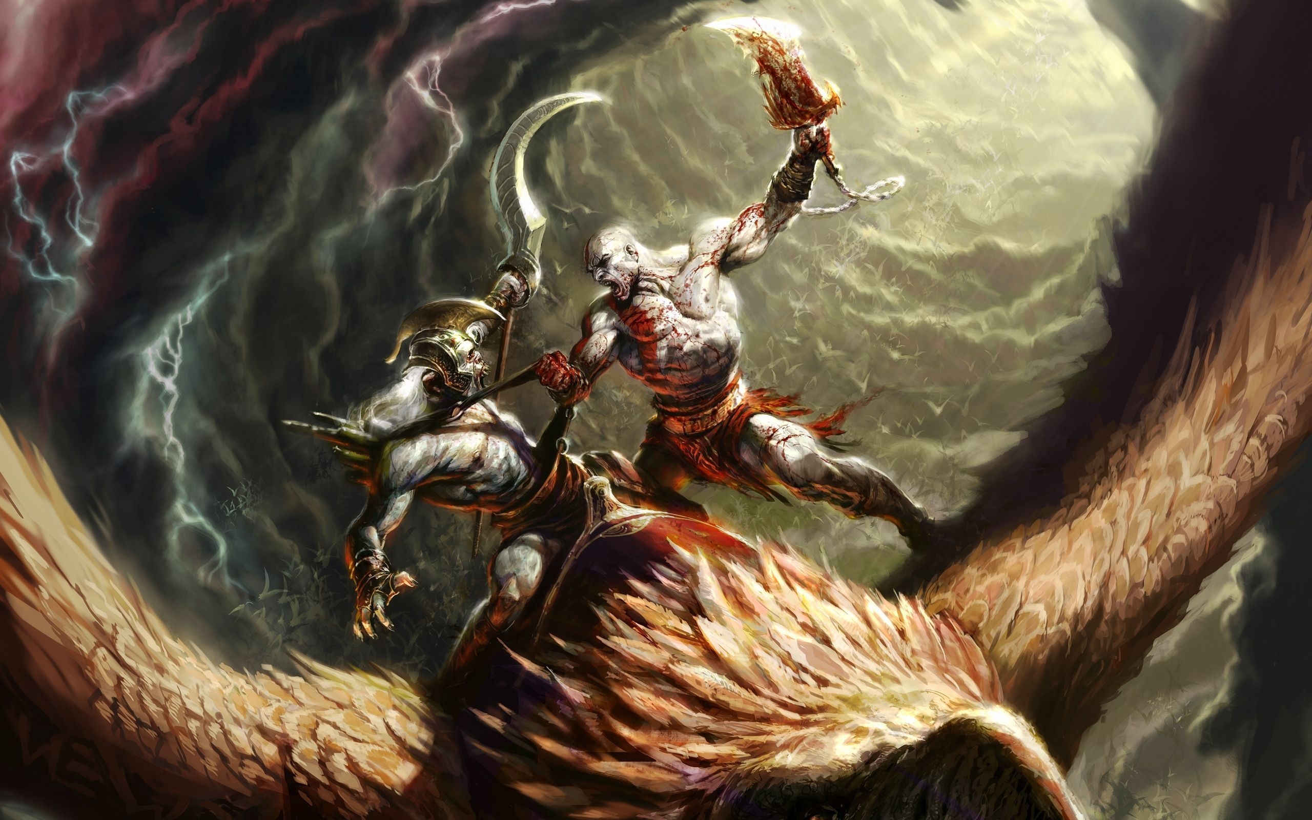 2560x1600 Free download God of War Kratos Vs Zeus wallpaper [] for your Desktop, Mobile & Tablet. Explore God Of War Zeus Wallpaper. God Of War Wallpaper, God Of War, Desktop