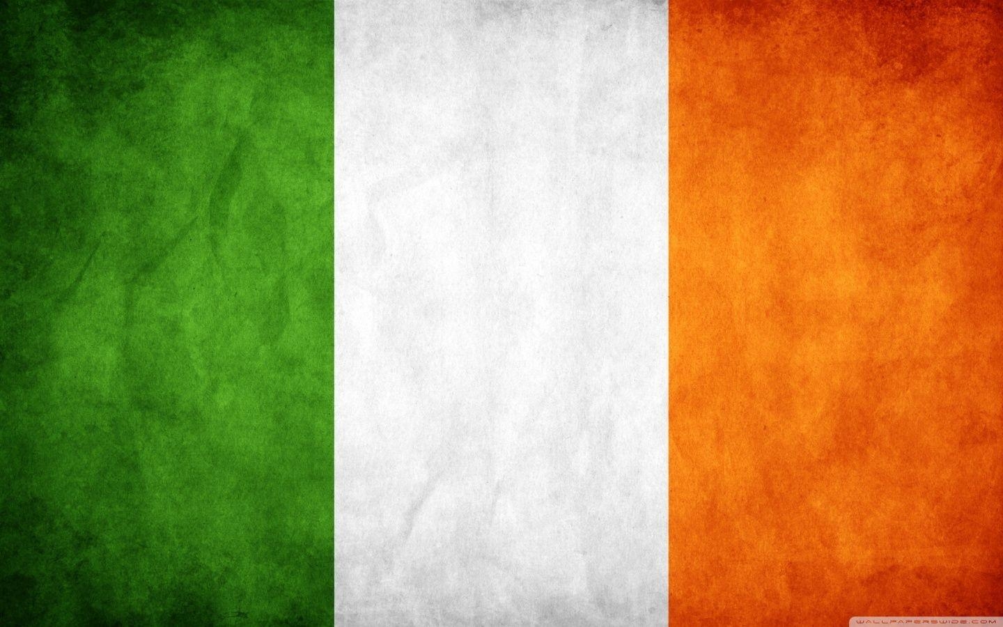 1440x900 Ireland Flag HD desktop wallpaper, High Definition, Fullscreen, Desktop