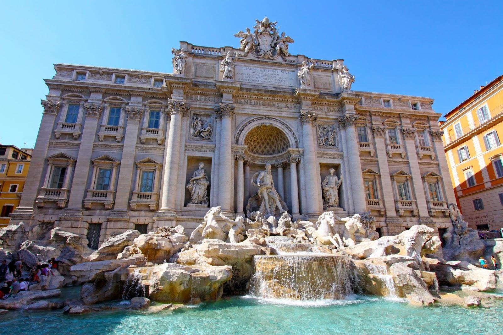 1600x1070 Trevi Fountain wallpaper Trevi Fountain HD desktop wallpaper, Desktop