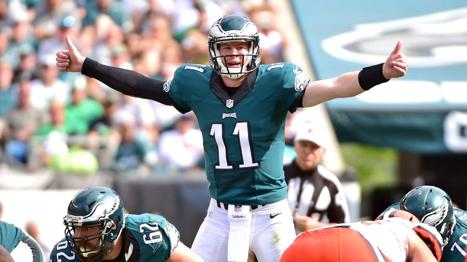 1600x900 Eagles News: NFL head coach says Carson Wentz can win a Super Bowl, Desktop