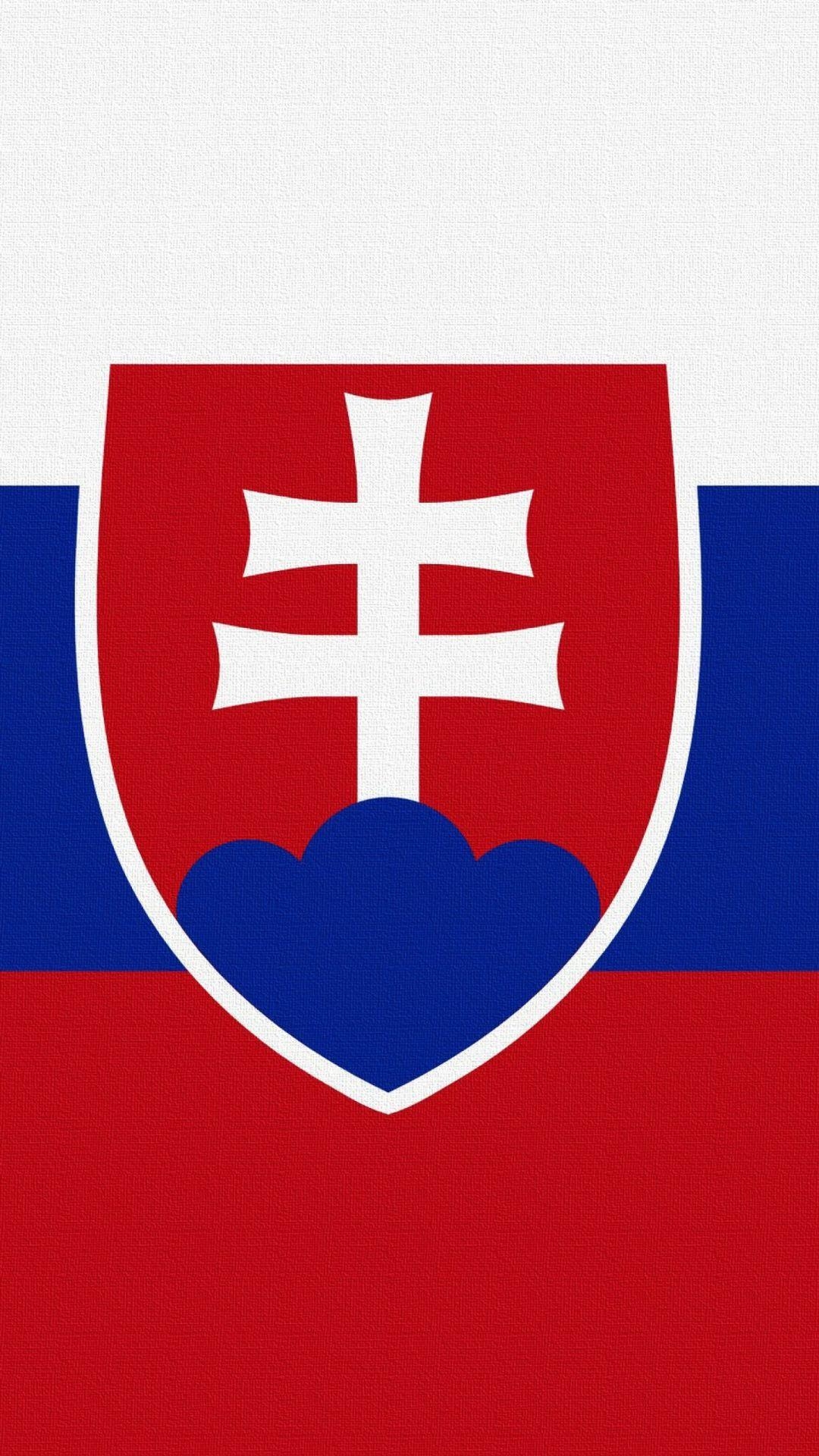 1080x1920 Slovakia flag iphone 6 mobile wallpaper free, Phone