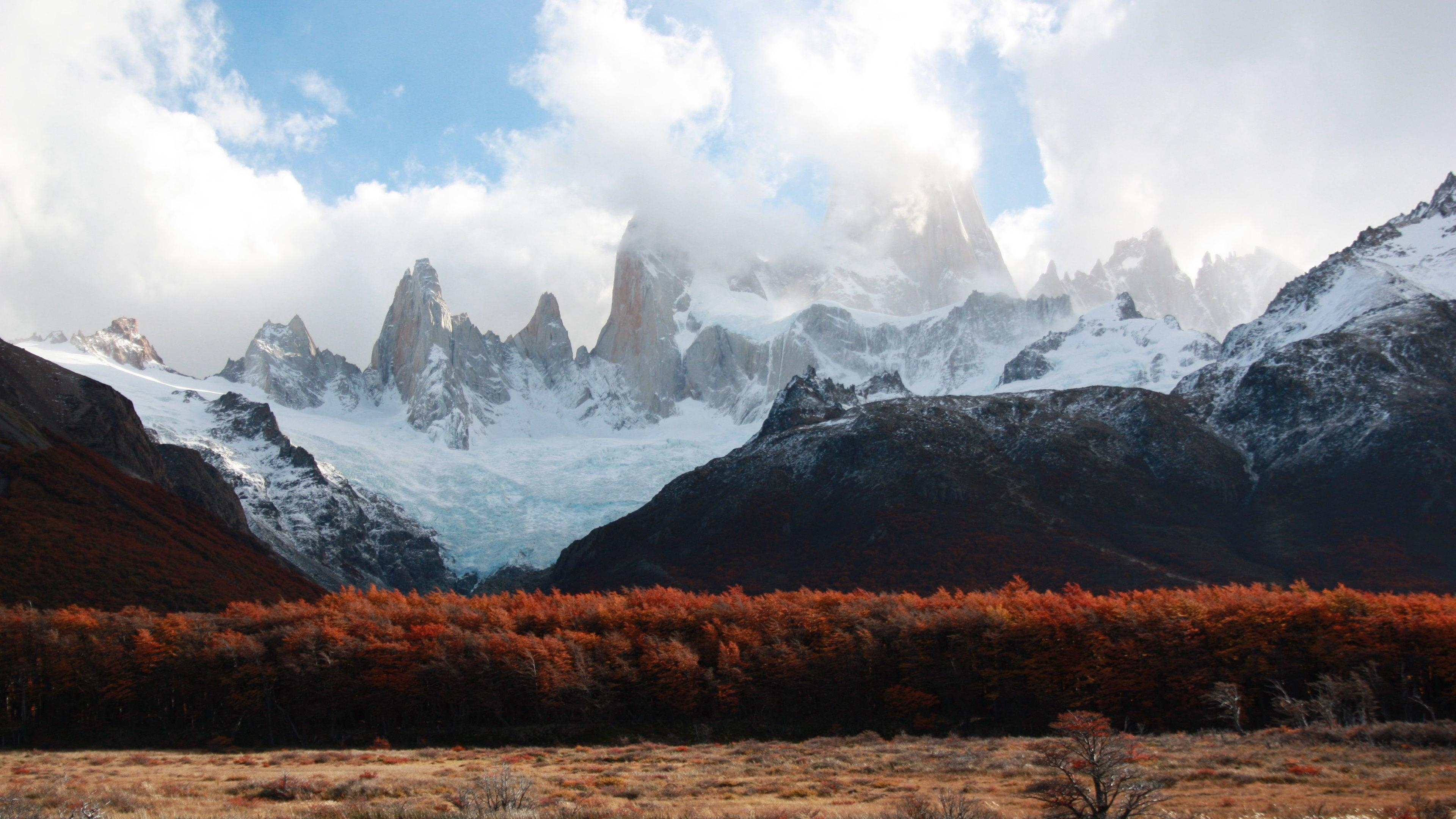 3840x2160 4K Papers Fitz Roy wallpaper, Desktop