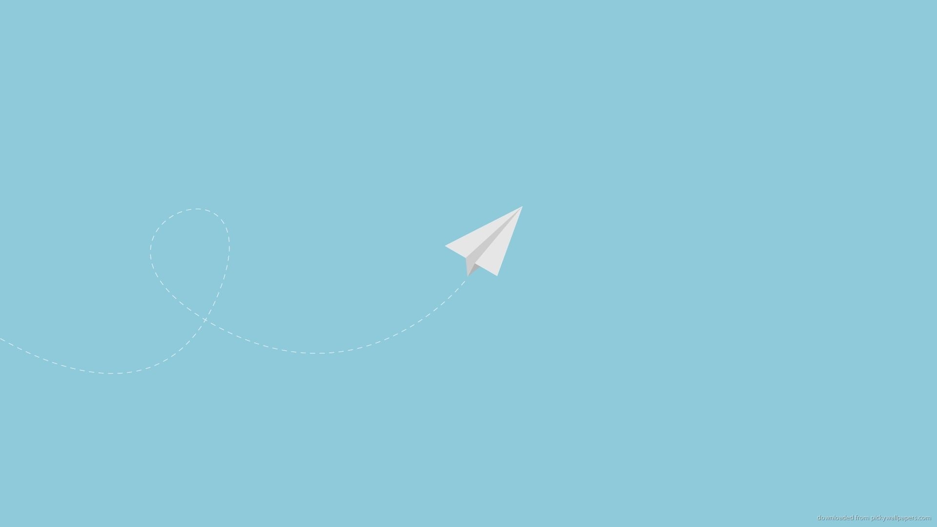 1920x1080 Paper plane []. Minimalist desktop wallpaper, Minimal wallpaper, Aesthetic desktop wallpaper, Desktop