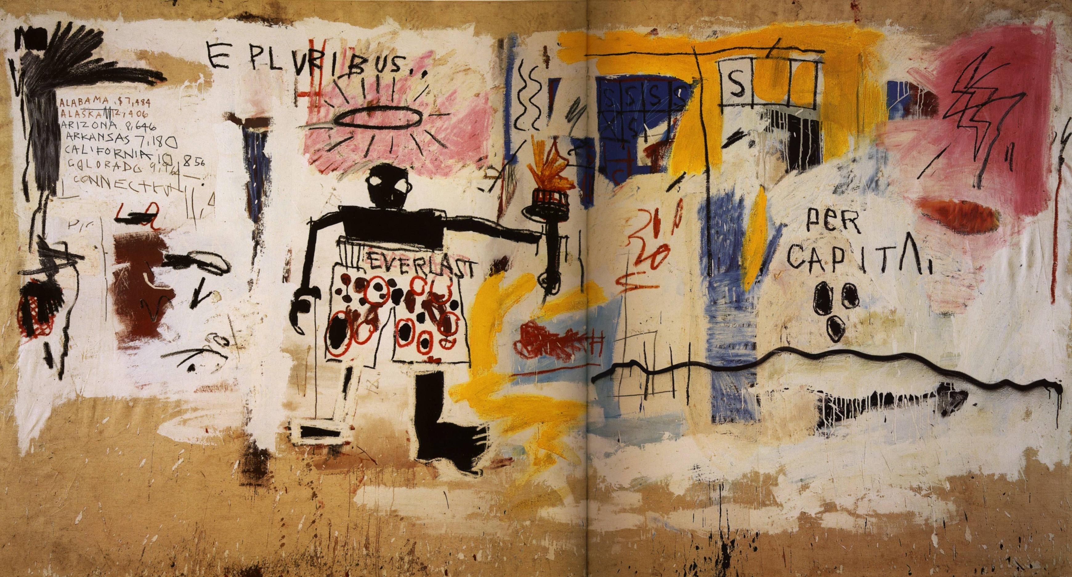 3490x1880 Jean Michel Basquiat Wallpaper Image & Picture, Desktop