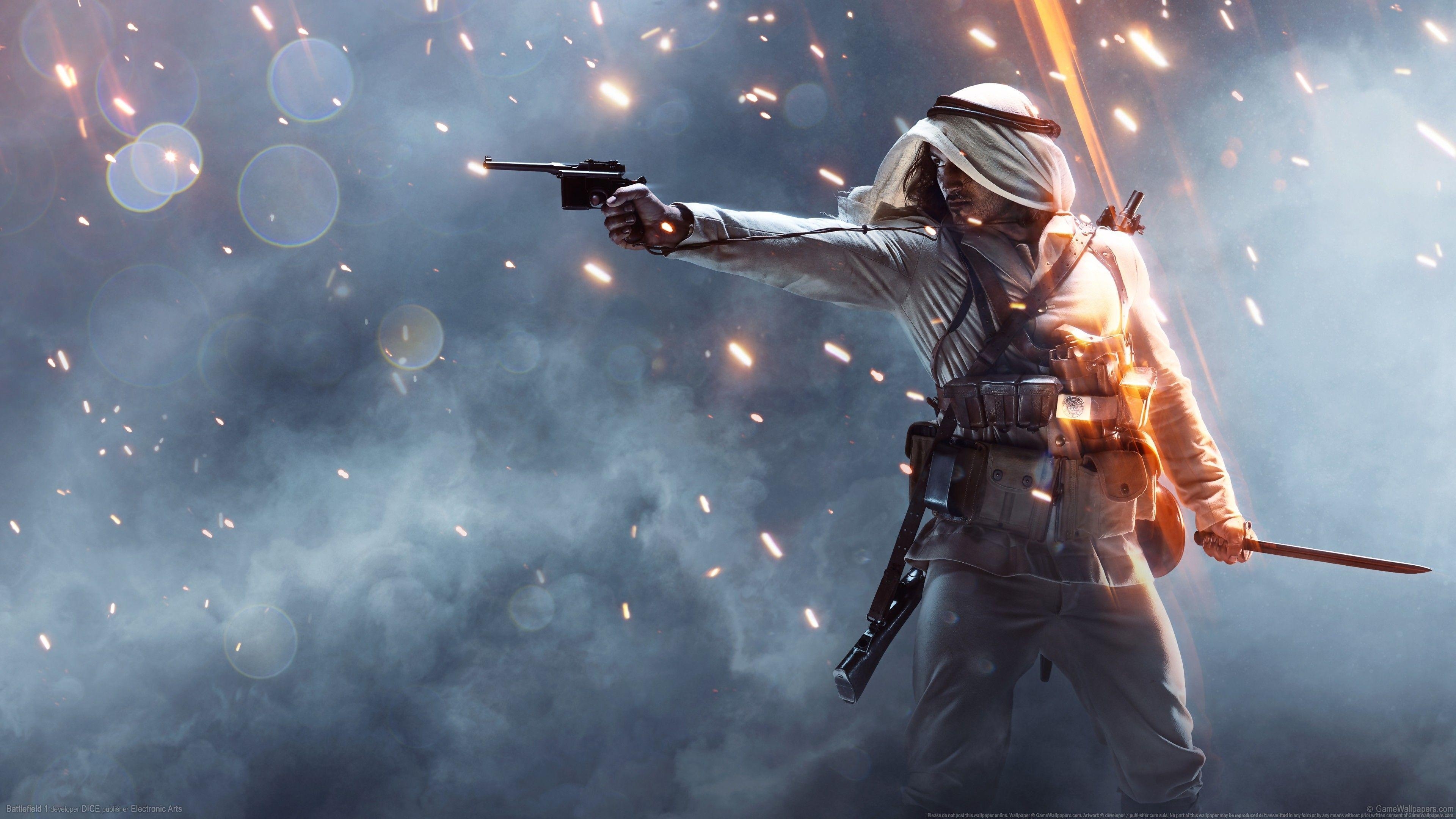 3840x2160 Wallpaper Battlefield 1 Revolution, 4K, Games, Desktop