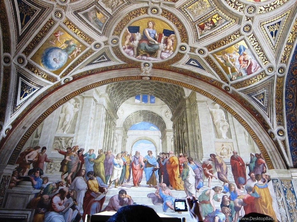 1030x770 School Of Athens By Raphael, Stanza Della Segnatura, Vatican. Desktop Background, Desktop