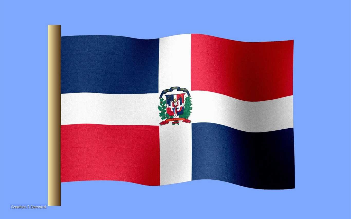 1370x860 Download Dominican Flag Wallpaper on HD Wallpaper Page, Desktop