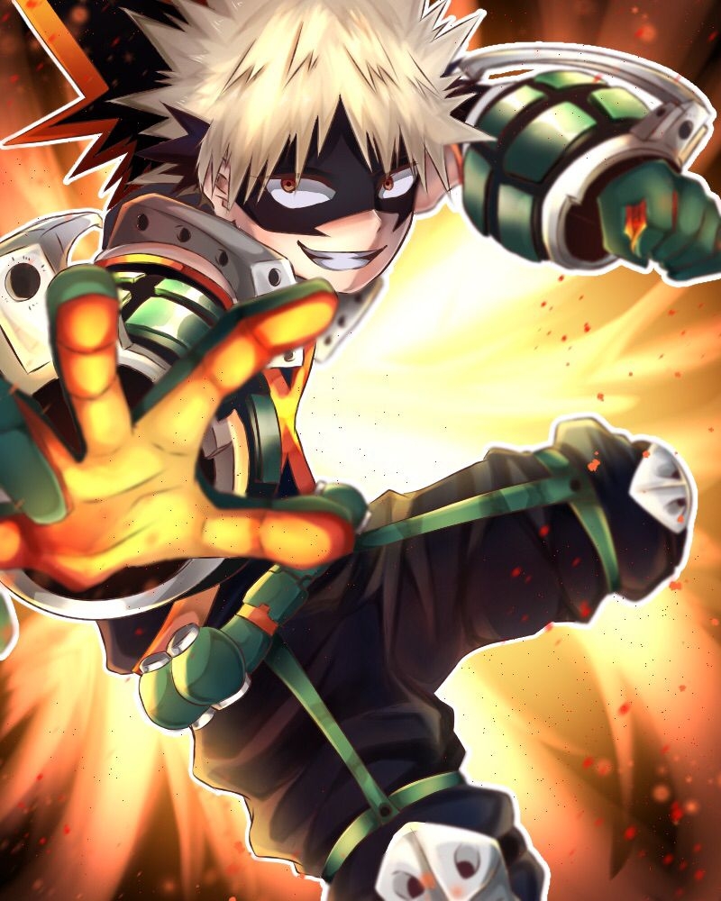 800x1000 Bakugou Katsuki no Hero Academia Anime Image Board, Phone