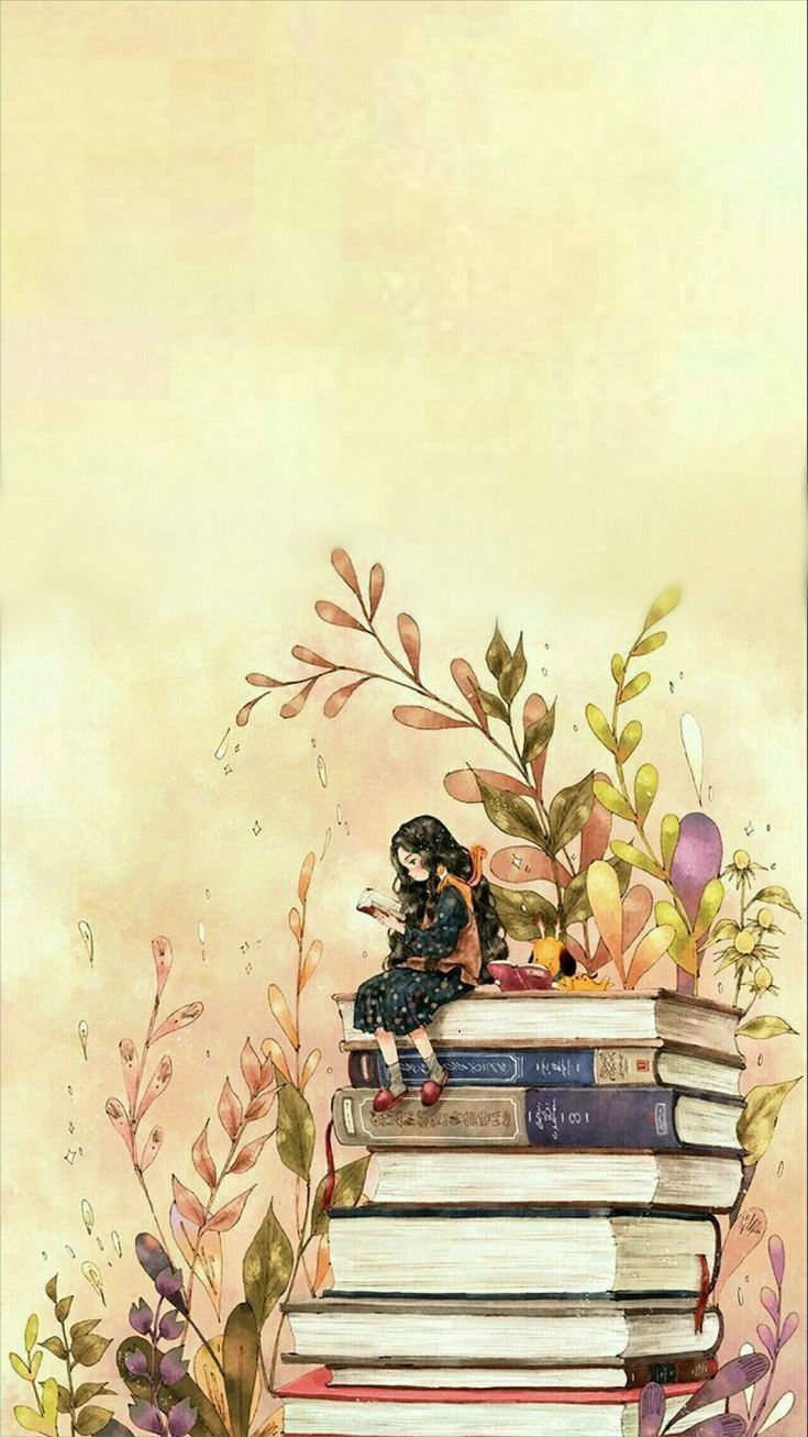 740x1310 Girl Reading Wallpaper Free Girl Reading Background, Phone