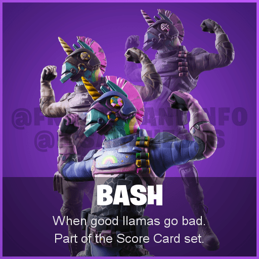 520x520 Bash Fortnite wallpaper, Phone