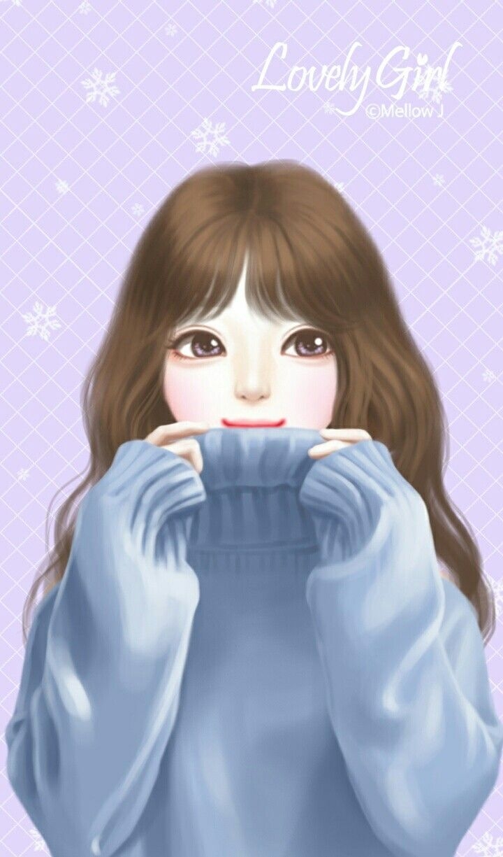 720x1230 Cool Girl Cartoon Wallpaper Free Cool Girl Cartoon Background, Phone
